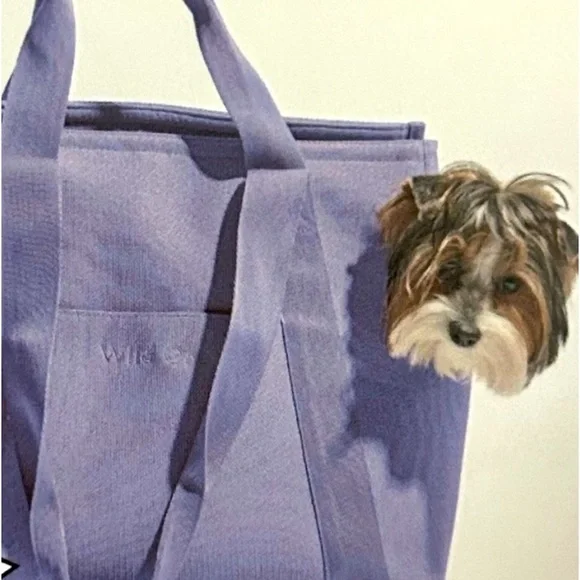 Lavender Dog Carrier Tote